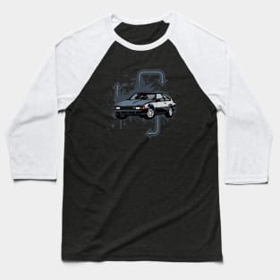 Toyota Supra Grunge Baseball T-Shirt